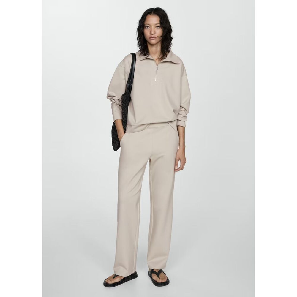 Mango light beige loungewear set, size M